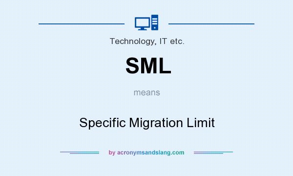 What does SML mean? It stands for Specific Migration Limit
