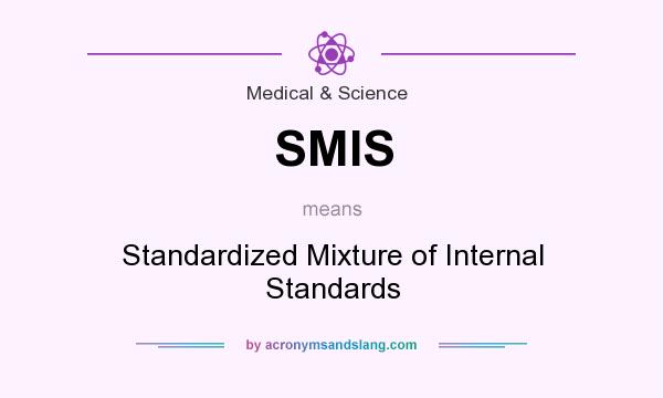 What does SMIS mean? It stands for Standardized Mixture of Internal Standards