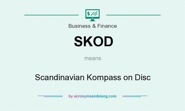 What does SKOD mean? It stands for Scandinavian Kompass on Disc