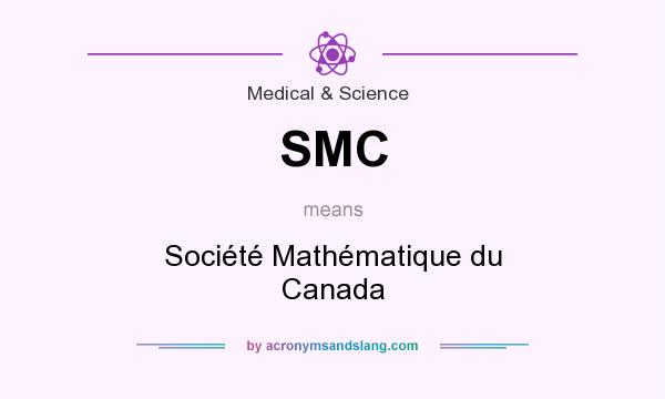 What does SMC mean? It stands for Société Mathématique du Canada