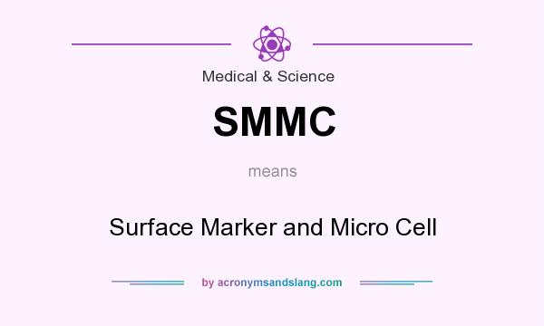 What does SMMC mean? It stands for Surface Marker and Micro Cell