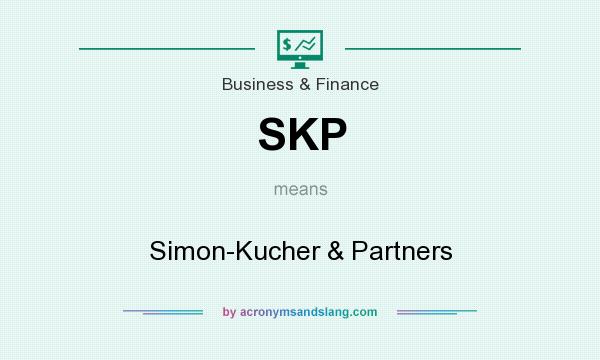 What does SKP mean? It stands for Simon-Kucher & Partners