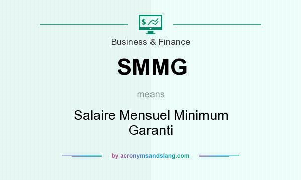 What does SMMG mean? It stands for Salaire Mensuel Minimum Garanti
