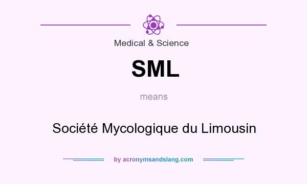 What does SML mean? It stands for Société Mycologique du Limousin