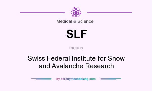 What does SLF mean? It stands for Swiss Federal Institute for Snow and Avalanche Research