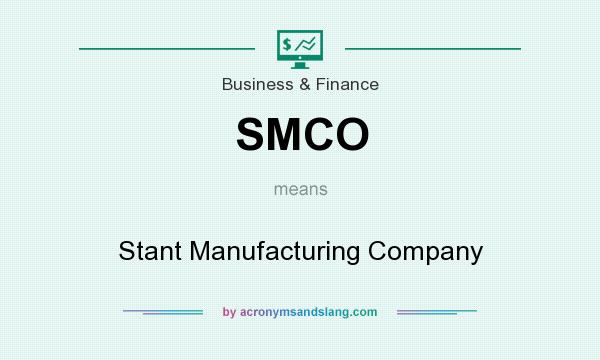 What does SMCO mean? It stands for Stant Manufacturing Company