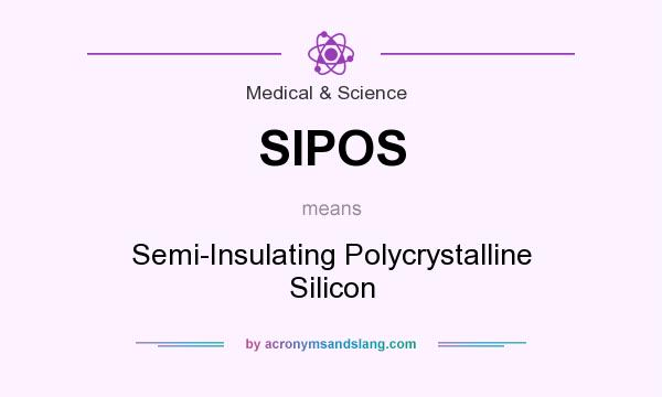 What does SIPOS mean? It stands for Semi-Insulating Polycrystalline Silicon