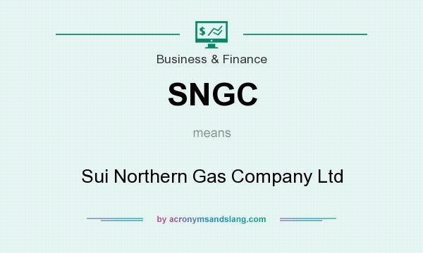 What does SNGC mean? It stands for Sui Northern Gas Company Ltd