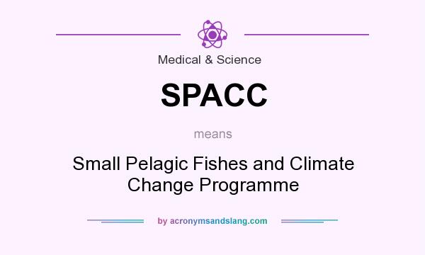 What does SPACC mean? It stands for Small Pelagic Fishes and Climate Change Programme