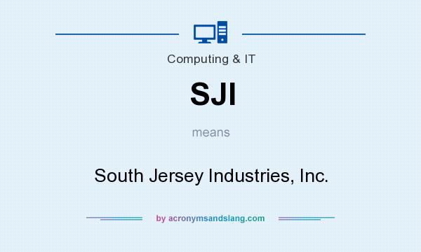 What does SJI mean? It stands for South Jersey Industries, Inc.