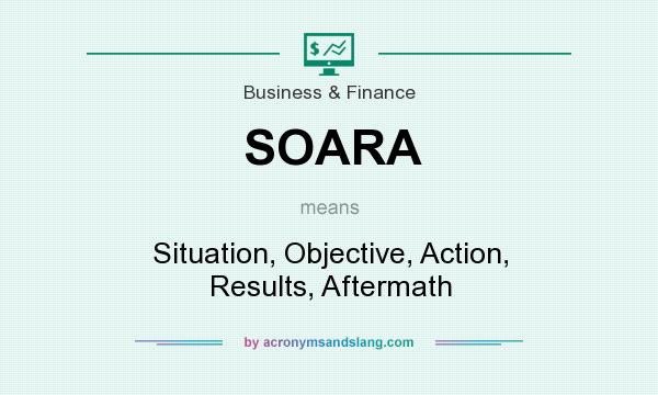 What does SOARA mean? It stands for Situation, Objective, Action, Results, Aftermath