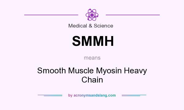 What does SMMH mean? It stands for Smooth Muscle Myosin Heavy Chain