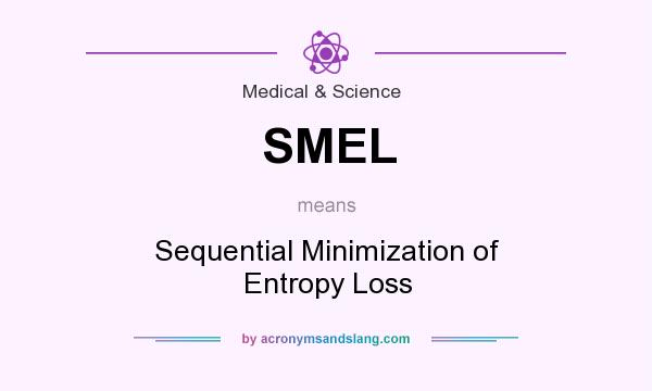 What does SMEL mean? It stands for Sequential Minimization of Entropy Loss