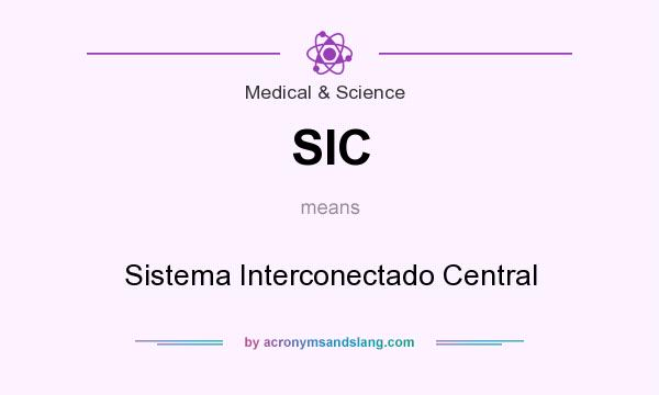 What does SIC mean? It stands for Sistema Interconectado Central