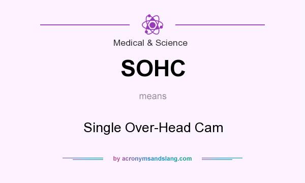What does SOHC mean? It stands for Single Over-Head Cam