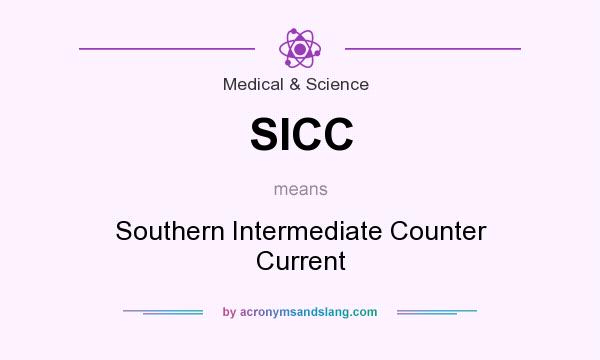 What does SICC mean? It stands for Southern Intermediate Counter Current