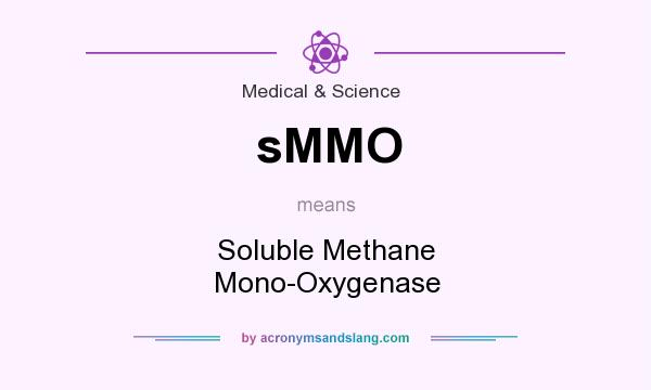What does sMMO mean? It stands for Soluble Methane Mono-Oxygenase