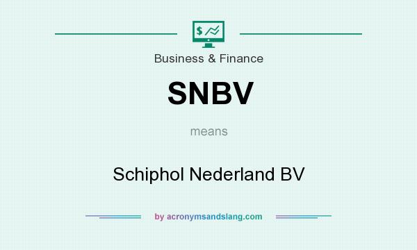 What does SNBV mean? It stands for Schiphol Nederland BV