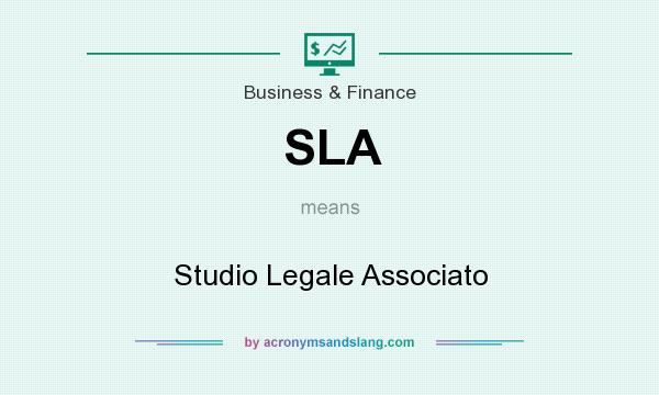 What does SLA mean? It stands for Studio Legale Associato