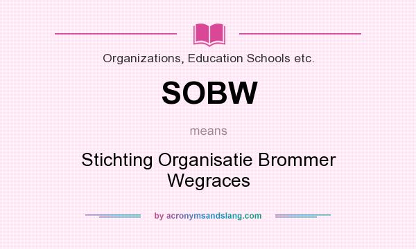 What does SOBW mean? It stands for Stichting Organisatie Brommer Wegraces
