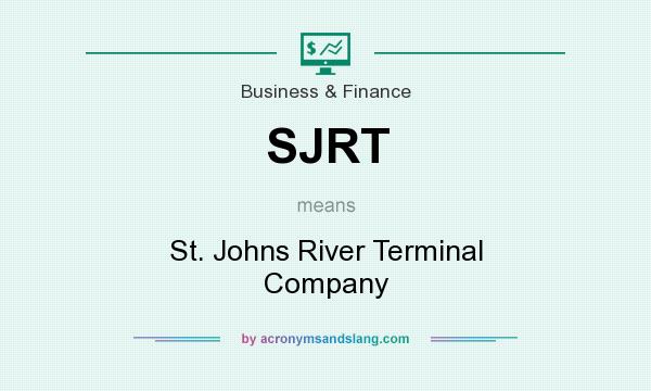 What does SJRT mean? It stands for St. Johns River Terminal Company