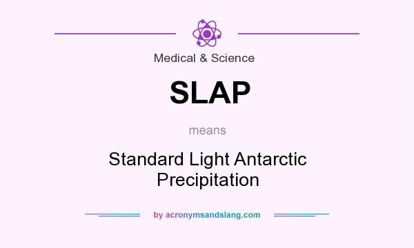 What does SLAP mean? It stands for Standard Light Antarctic Precipitation
