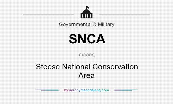 What does SNCA mean? It stands for Steese National Conservation Area