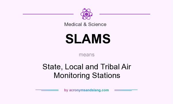 What does SLAMS mean? It stands for State, Local and Tribal Air Monitoring Stations