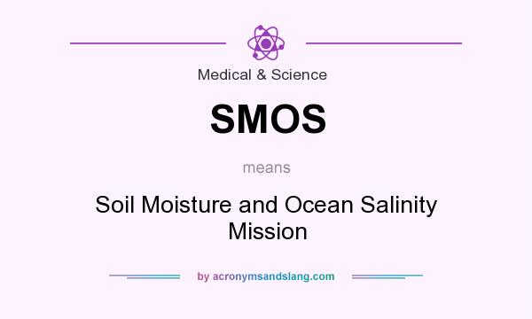 What does SMOS mean? It stands for Soil Moisture and Ocean Salinity Mission