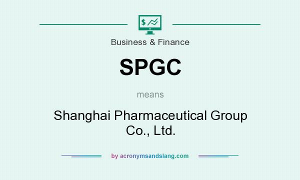 What does SPGC mean? It stands for Shanghai Pharmaceutical Group Co., Ltd.