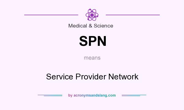 What does SPN mean? It stands for Service Provider Network