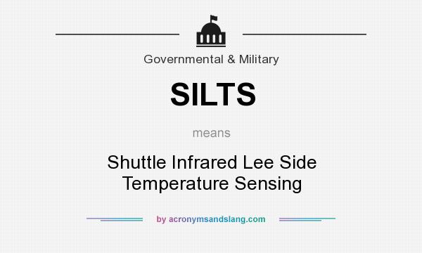 What does SILTS mean? It stands for Shuttle Infrared Lee Side Temperature Sensing