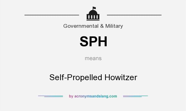 What does SPH mean? It stands for Self-Propelled Howitzer