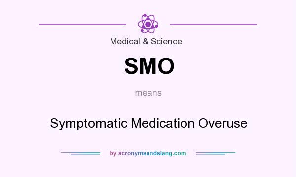 What does SMO mean? It stands for Symptomatic Medication Overuse
