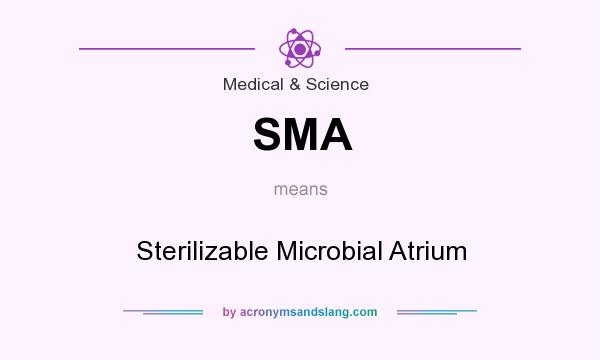 What does SMA mean? It stands for Sterilizable Microbial Atrium