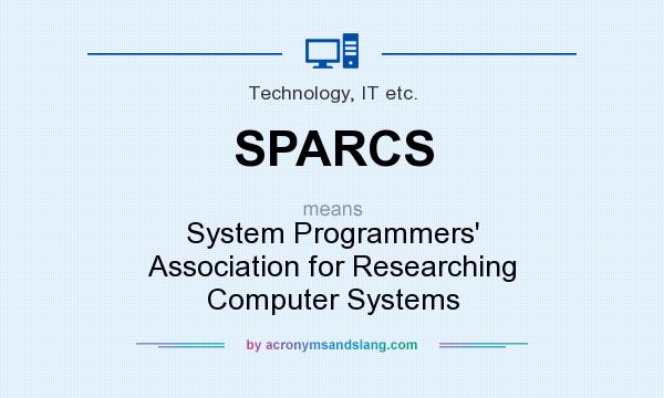 What does SPARCS mean? It stands for System Programmers` Association for Researching Computer Systems