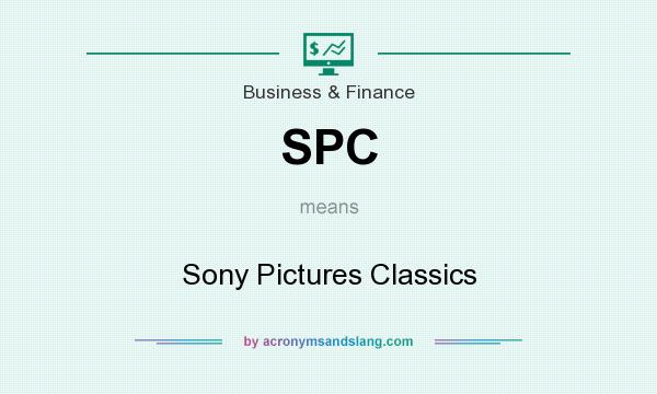 What does SPC mean? It stands for Sony Pictures Classics