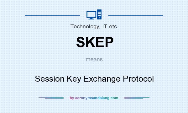 What does SKEP mean? It stands for Session Key Exchange Protocol