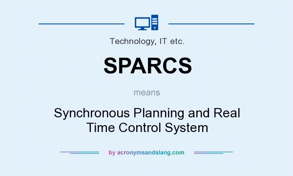 What does SPARCS mean? It stands for Synchronous Planning and Real Time Control System
