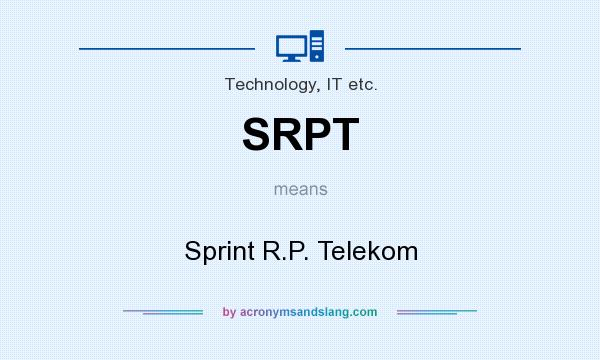 What does SRPT mean? It stands for Sprint R.P. Telekom