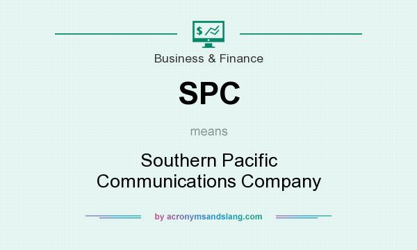 What does SPC mean? It stands for Southern Pacific Communications Company