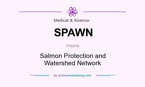 What does SPAWN mean? It stands for Salmon Protection and Watershed Network
