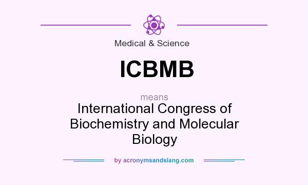 What does ICBMB mean? It stands for International Congress of Biochemistry and Molecular Biology