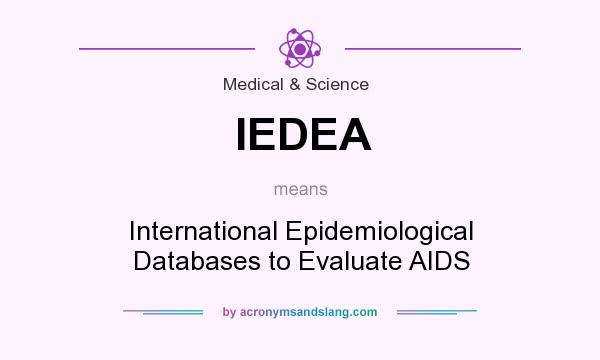 What does IEDEA mean? It stands for International Epidemiological Databases to Evaluate AIDS