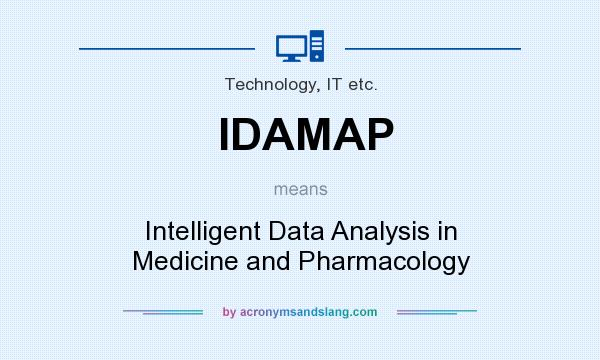 What does IDAMAP mean? It stands for Intelligent Data Analysis in Medicine and Pharmacology