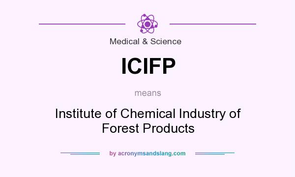 What does ICIFP mean? It stands for Institute of Chemical Industry of Forest Products