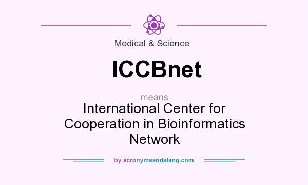 What does ICCBnet mean? It stands for International Center for Cooperation in Bioinformatics Network