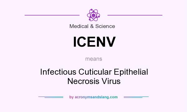 What does ICENV mean? It stands for Infectious Cuticular Epithelial Necrosis Virus