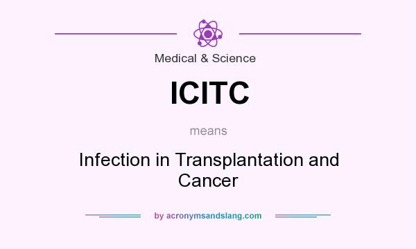 What does ICITC mean? It stands for Infection in Transplantation and Cancer