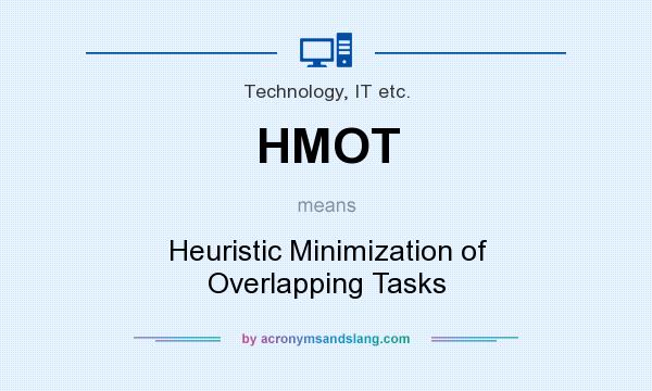 What does HMOT mean? It stands for Heuristic Minimization of Overlapping Tasks